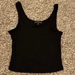 Almost Famous Classic Black Tank Top